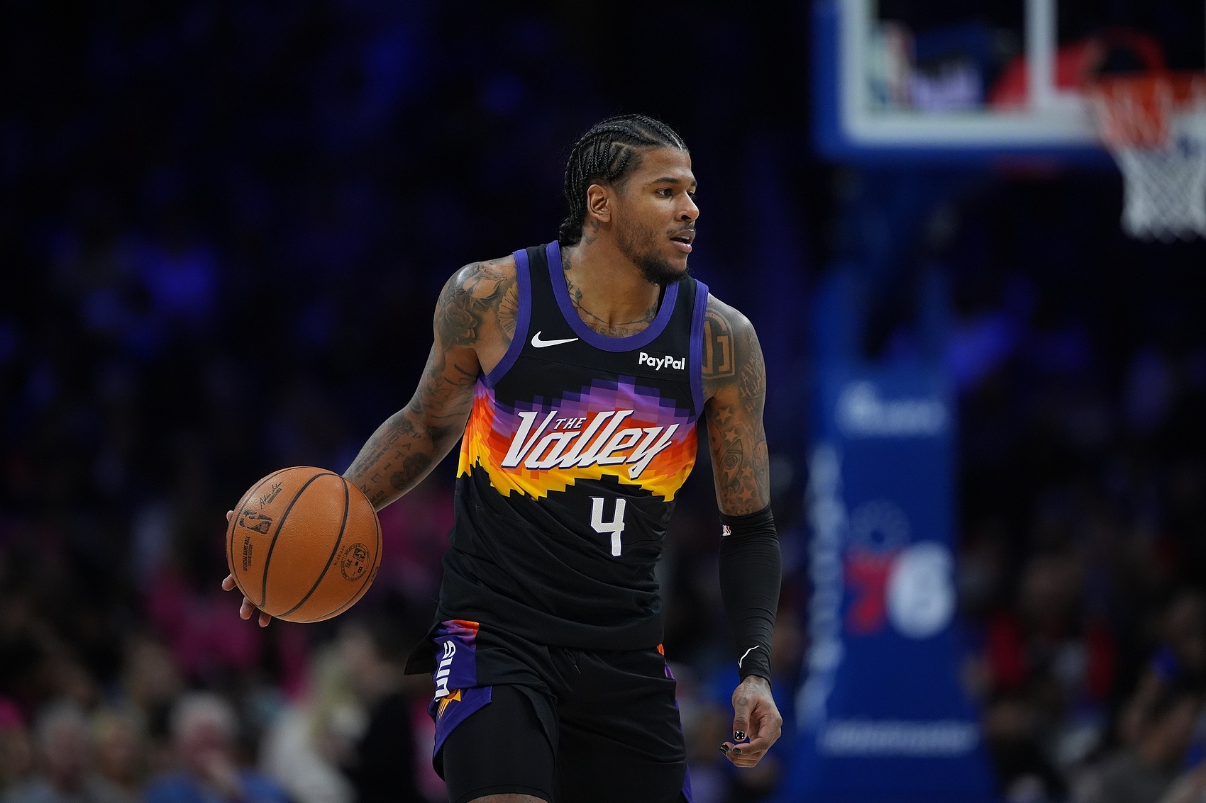 皇冠Crown Sports-太阳官方：杰伦·格林遭遇髋部挫伤 不会参加赛后采访环节